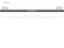 Tablet Screenshot of dastelefon.de